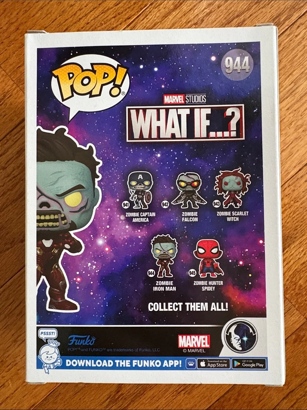 Marvel Zombie Iron Man & Captain America Funko Pop